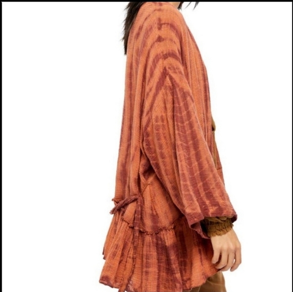 NEW! Free People Sasha Tie-Dye Kimono Jacket - Picture 3 of 12